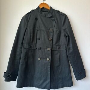 Ben Sherman Black and Blue Plaid Jacket